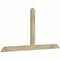 Ekena Millwork Portland Rough Sawn Timber Gable Bracket, Douglas Fir, 72"W x 36"H x 2"D x 4"F, 12/12 Pitch GBW072X36X0204POR00RDF - alternate 5